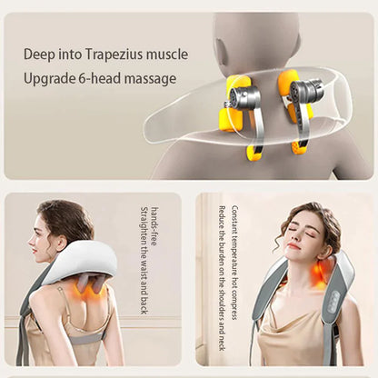 Neck Shoulder Back Waist Massager