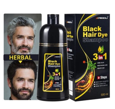 3 in 1 Hair Dye Shampoo 500ml