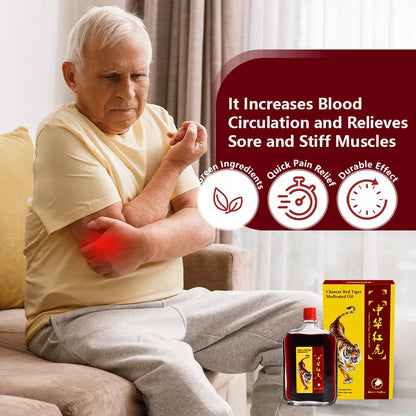 Red Tiger Muscle & Back Pain Relief Oil
